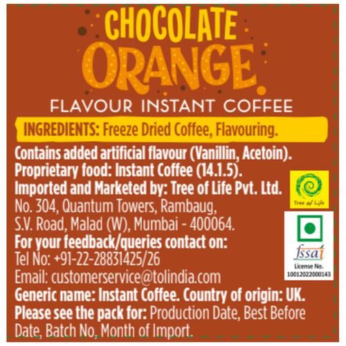 Beanies Flavour Instant Coffee - Chocolate Orange, 50 g Bottle-6.webp